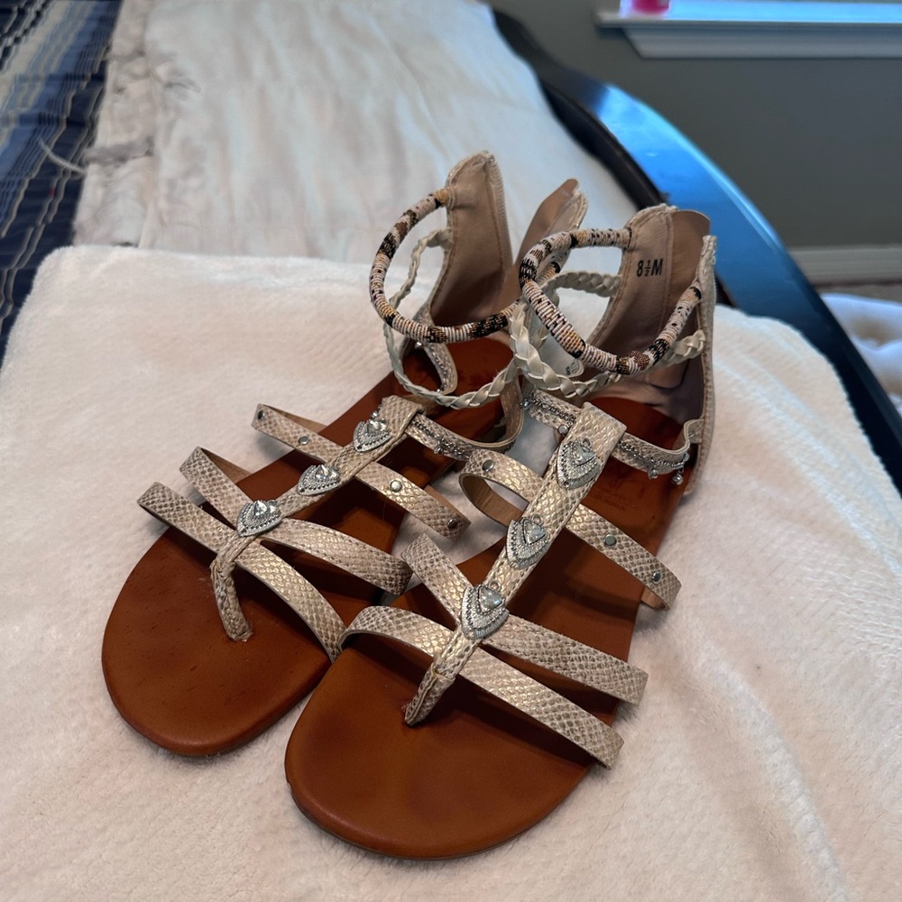 Jelly pop women’s sandals SIZE 8 1/2 EUC